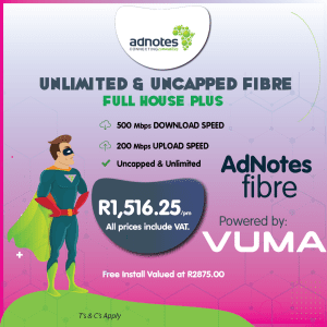 Vumatel Fibre Full House Plus